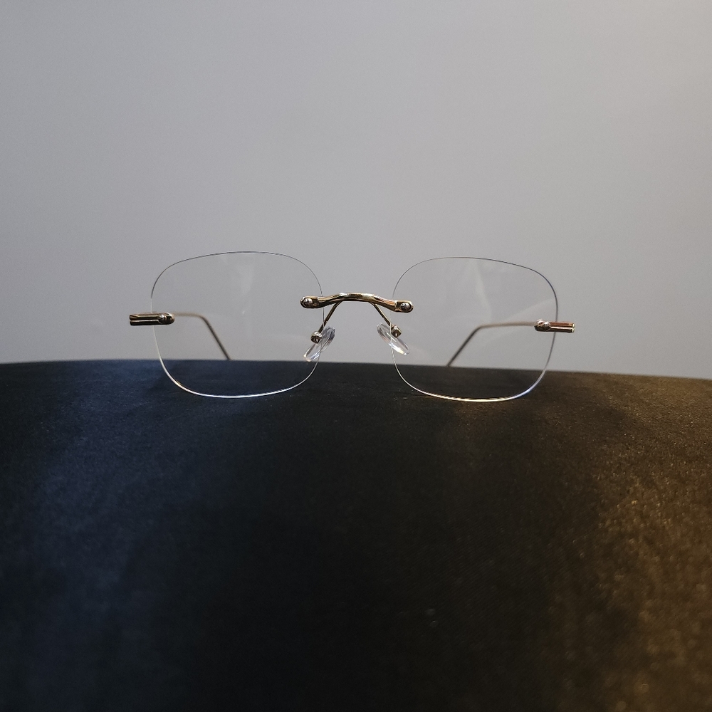DHgate  High End Gold Rimmed Reading Glasses